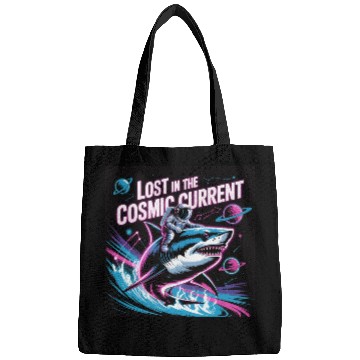 Discover Cosmic Shark Astronaut Adventure Bags