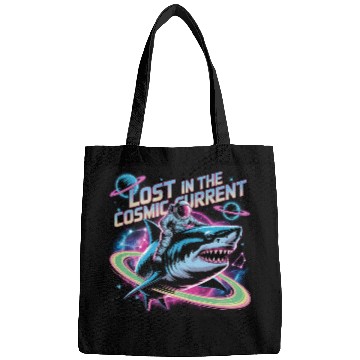 Discover Cosmic Shark Astronaut Adventure Bags