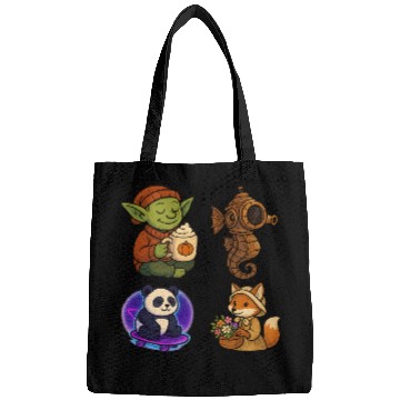 Discover Whimsical Forest Creature Collection Bags