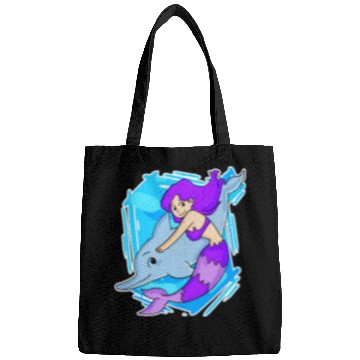 Discover Dolphin with Mermaid Bags