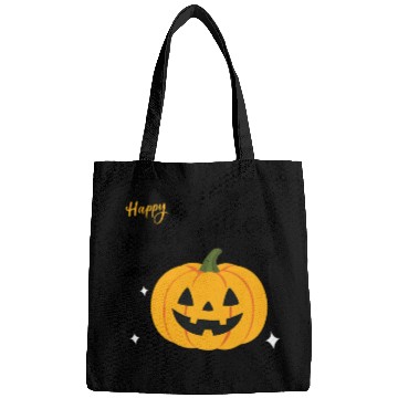 Discover Pumpkin Jack O Lantern Halloween Design Bags