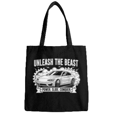 Discover Unleash the Beast Drift Car Design Bags