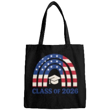 Discover Senior 2026 | Graduation Class of 2026 Blue Design Bags