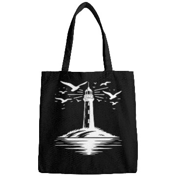 Discover Lighthouse Tattoo Coastal Light For Coastguards Bags