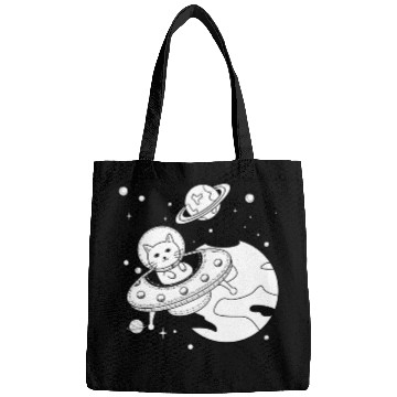 Discover Space Cat Adventure Design Bags