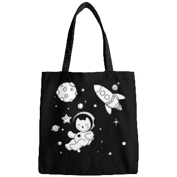 Discover Cosmic Kitty in Space Adventure Bags