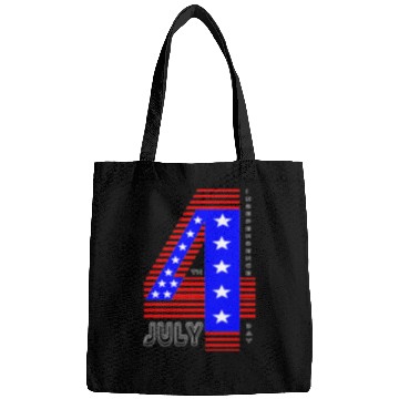 Discover July 4th Stars and Stripes Independence Design Bags