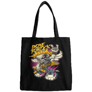 Discover Fur Skull Guitar Punk Design Bags