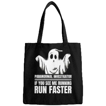 Discover Funny Ghost Hunter Ghostbuster Halloween Spooky Bags