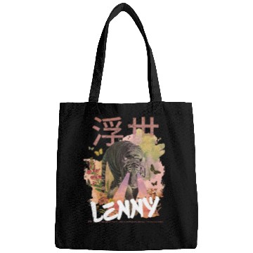 Discover Mystical Tiger with Kanji & Boy Name LENNY Bags