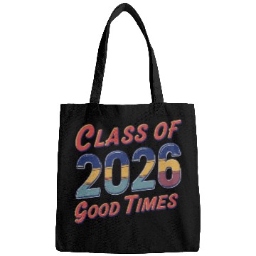 Discover Class of 2026 Good Times Vintage Style Senior Bags