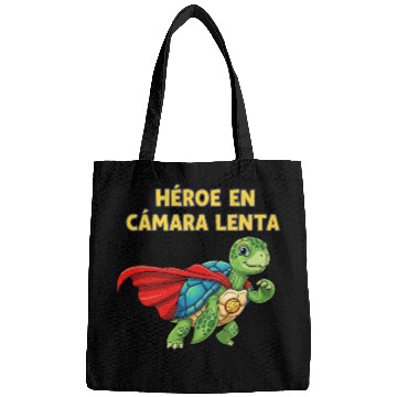 Discover Hero Turtle in Slow Motion Illustration Bags
