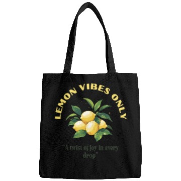 Discover Lemon Vibes Only Bags
