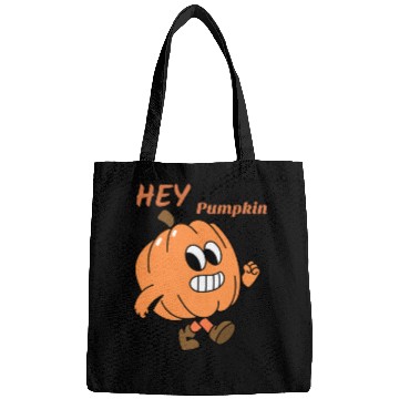 Discover Playful Pumpkin Character Design Bags