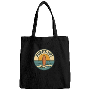 Discover Sunset Surf Up Motivational Patch Bags