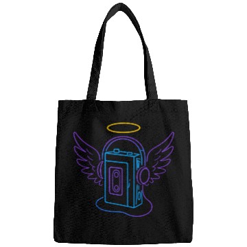 Discover Celestial Audio Girl with Angel Wings Bags