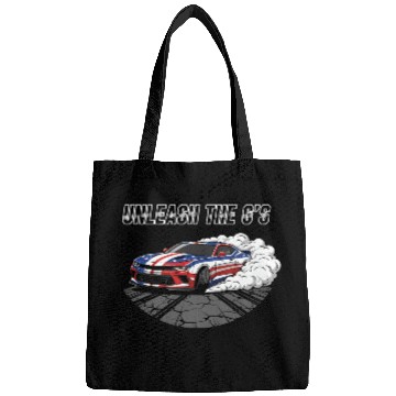 Discover Patriotic American Muscle Car Bags