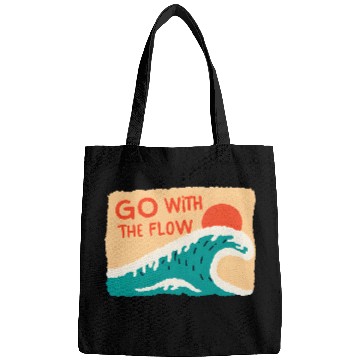 Discover Sunset Wave Inspirational Design Bags