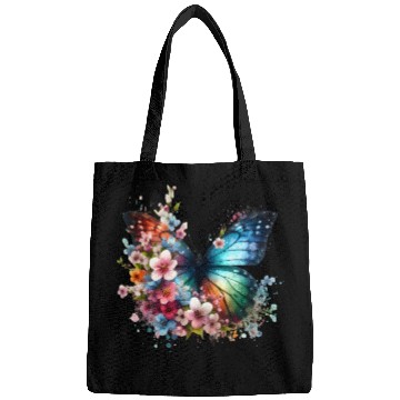 Discover Colorful Butterfly Blossom Fusion Bags