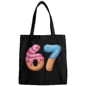 Discover 67 Ice Cream Drip Meme Funny Six Seven Gen Alpha Bags