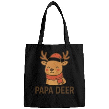 Discover Festive Reindeer Christmas Design Bags