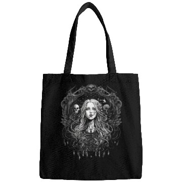Discover Celestial Gothic Woman Art Bags
