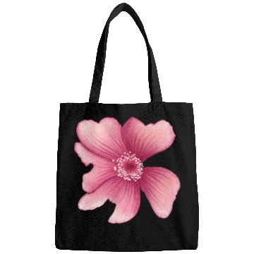 Discover Elegant Pink Hibiscus Floral Design Bags