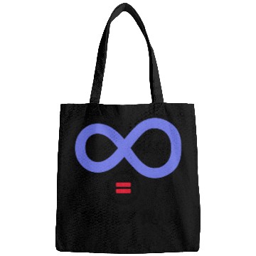 Discover Teacher brain = ∞ math Algebra Teacher Bags