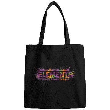 Discover Colorful Abstract Elements Splash Bags