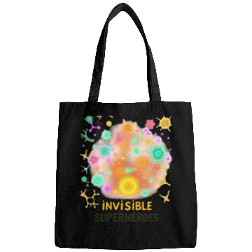 Discover Invisible Superheroes Microbial Design Bags