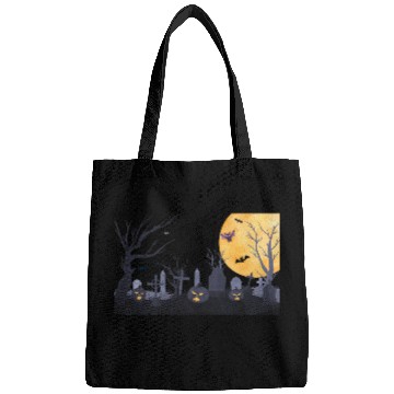 Discover Trick-or-Treat Pumpkin Graveyard Bags