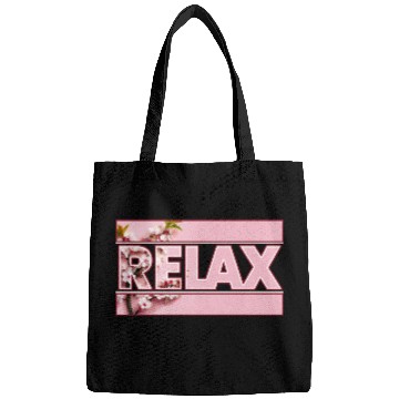 Discover Cherry Blossom Relax Logo Bags