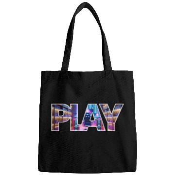 Discover Gamer Station Play Logo Bags