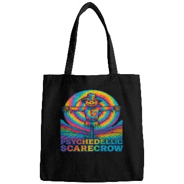 Discover Psychedelic Scarecrow Trippy EDM Rave Festival Bags