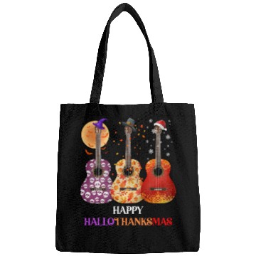 Discover Happy HalloThanksMas Guitar  Bags