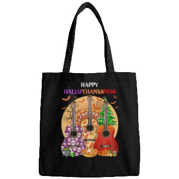 Discover Happy HalloThanksMas Guitar  Bags
