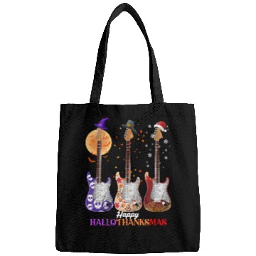 Discover Happy HalloThanksMas Guitar  Bags
