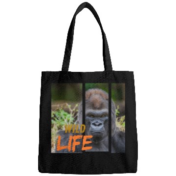 Discover Gorilla Wildlife Portrait Bags