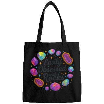 Discover Galactic Rocks Inspirational Graphic Bags