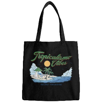 Discover Tropical Island Escape Design Bags