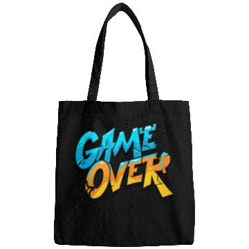 Discover Graffiti Style Game Over Design Bags