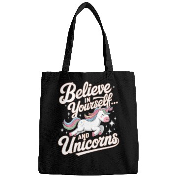 Discover Inspirational Unicorn and Self-Belief Design Bags
