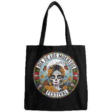 Discover Vibrant Día de los Muertos Skull Bags