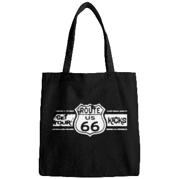 Discover Get Your Kicks Route 66 Mechanics Work Classic Car Bags