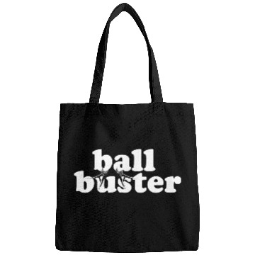 Discover Ball Buster reverse print Bags