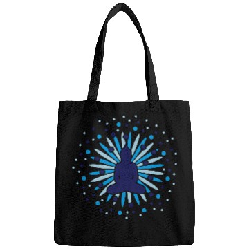 Discover A Buddha mandala blossom Bags