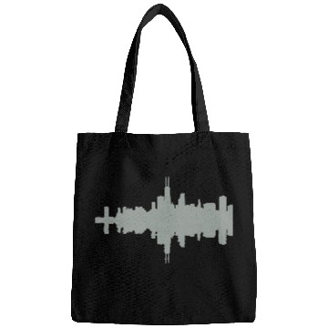 Discover Chicago skyline Bags