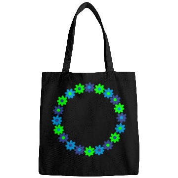 Discover Circle of flowers Bags