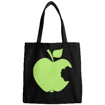 Discover Green Bitten Apple Bags