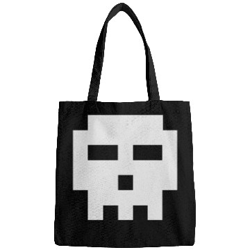 Discover Scott Pilgrim 8-bit Skull Vector Bags